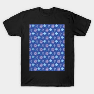 Four elements - fire, water, earth, air endless pattern T-Shirt